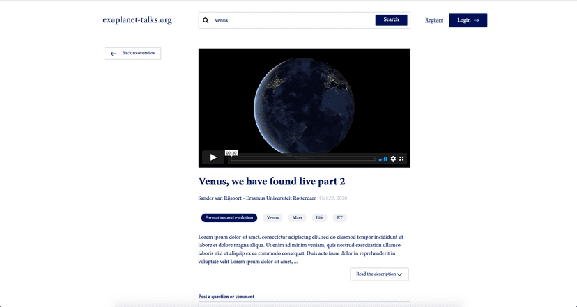 Exoplanet-talks.org